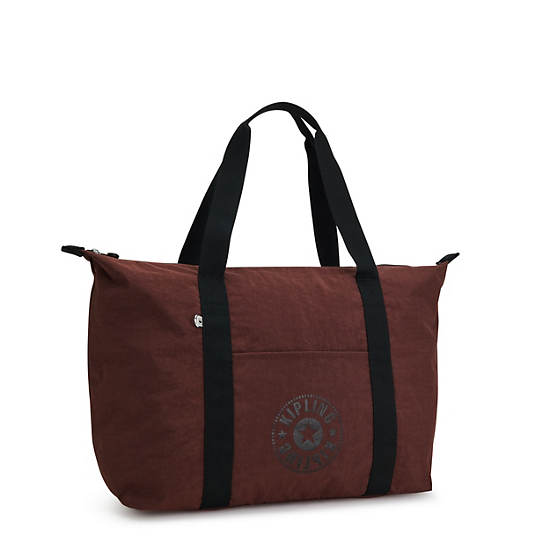 Kipling Art Medium Lite Tote Tassen Rood | België 1446IL